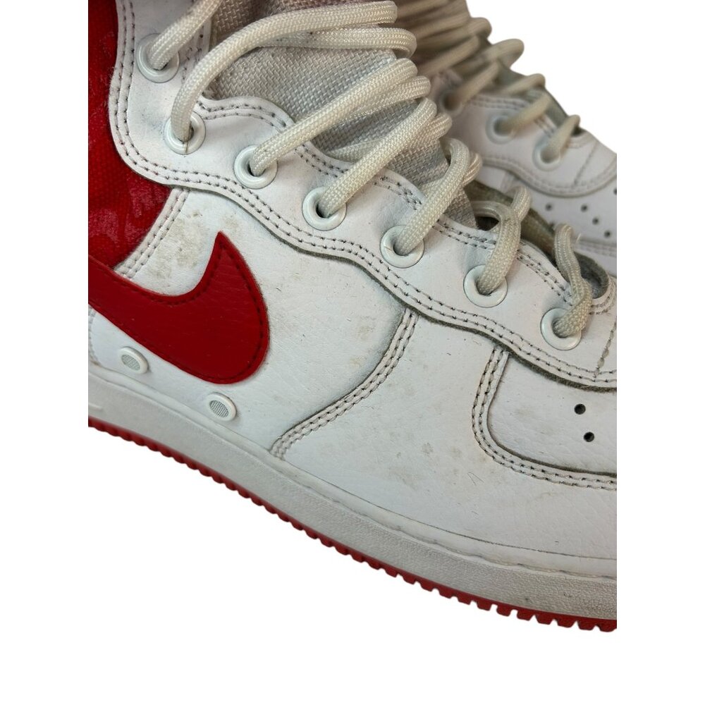 Nike Sf Air Force 1 High University Red 2018 - Picture 6 of 11